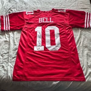 Bell autographed jersey. Beckett certified